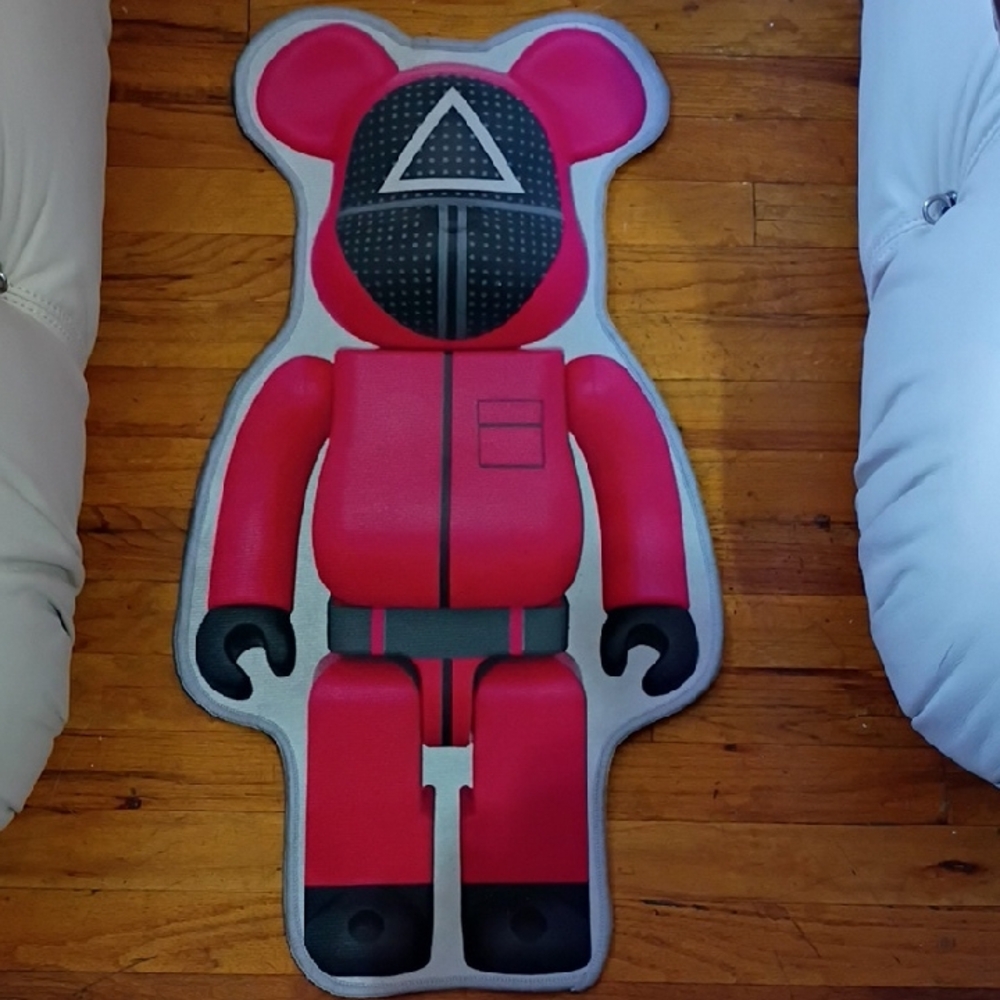 Red Robot Plush Toy